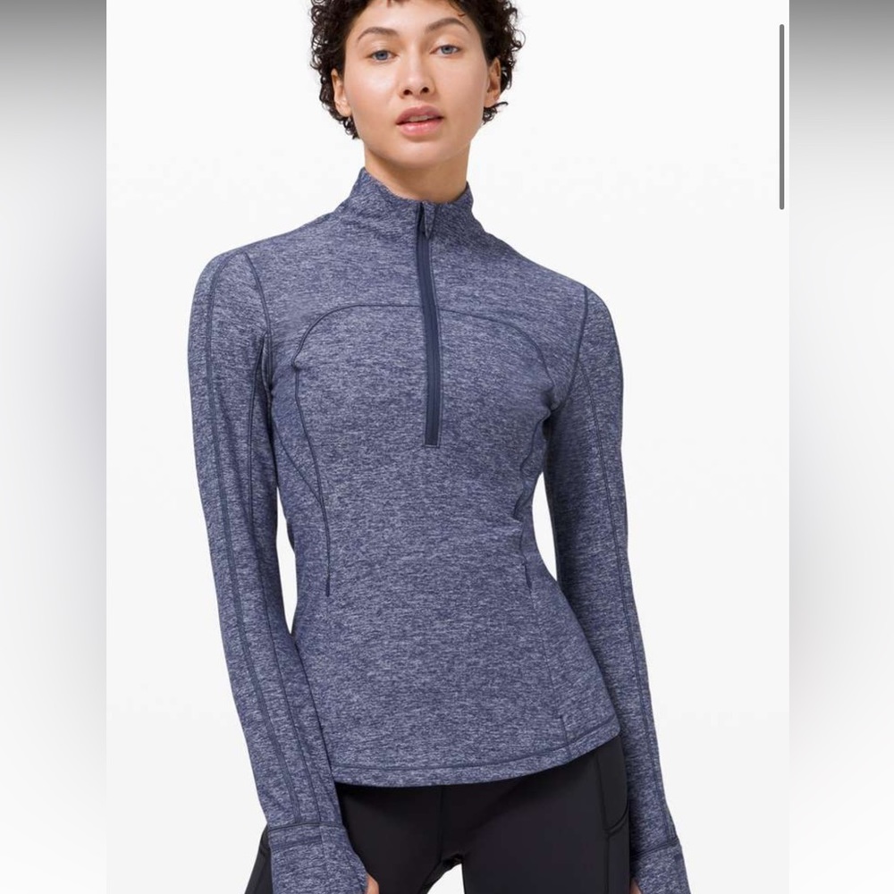 Lululemon Run Briskly 1/2 Zip